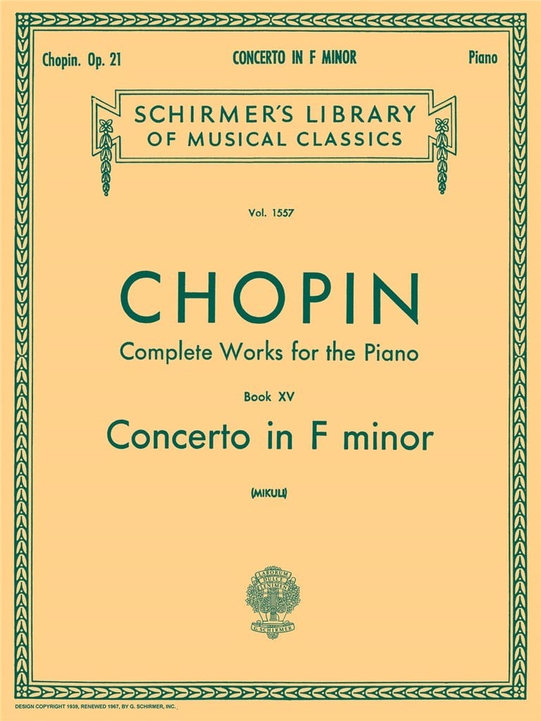 Concerto No. 2 in F Minor, Op. 21